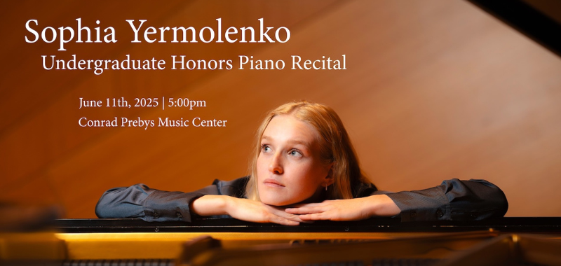 Sophia Yermolenko, piano - Undergraduate Honors Recital