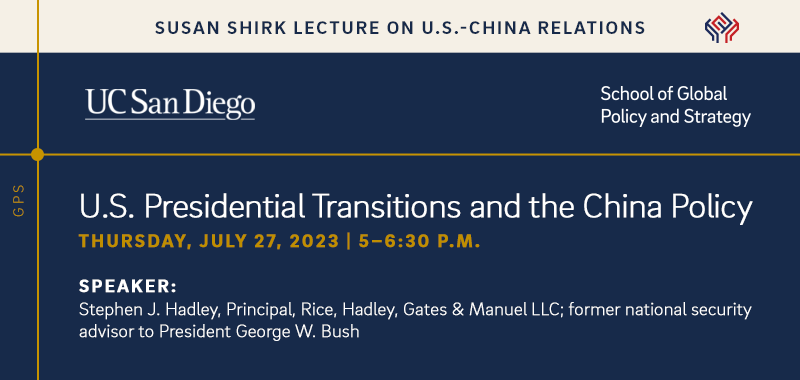 U.S. Presidential Transitions and the China Policy