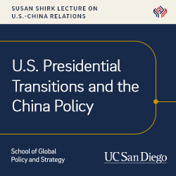 U.S. Presidential Transitions and the China Policy