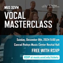 MUS 32VM: Vocal Masterclass